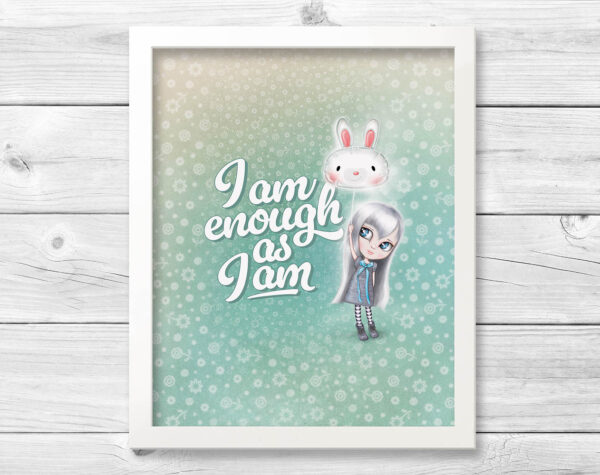 I am enough as I am, with Smooki - POSTER