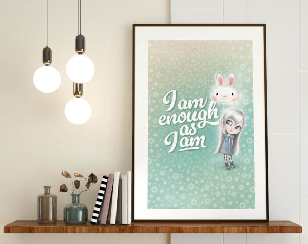 I am enough as I am, with Smooki - POSTER - obrazek 5