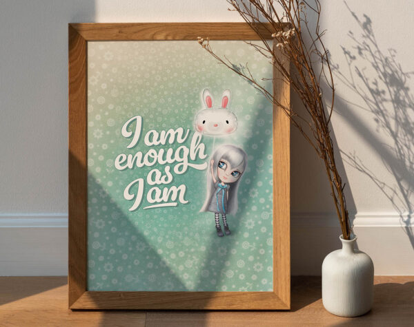 I am enough as I am, with Smooki - POSTER - obrazek 4